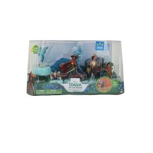 Disney's Raya and The Last Dragon: Disney Store Raya 8pc Deluxe Figurine Set NEW